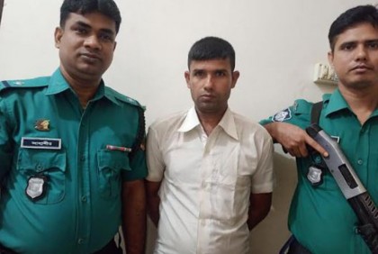গাজীপুরে স্ত্রীকে হত্যা, স্বামীকে বরিশাল থেকে গ্রেফতার