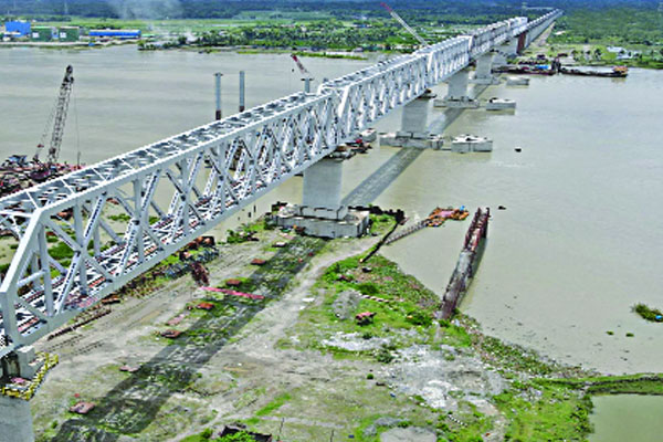 দৃশ্যমান রূপসা রেলসেতু