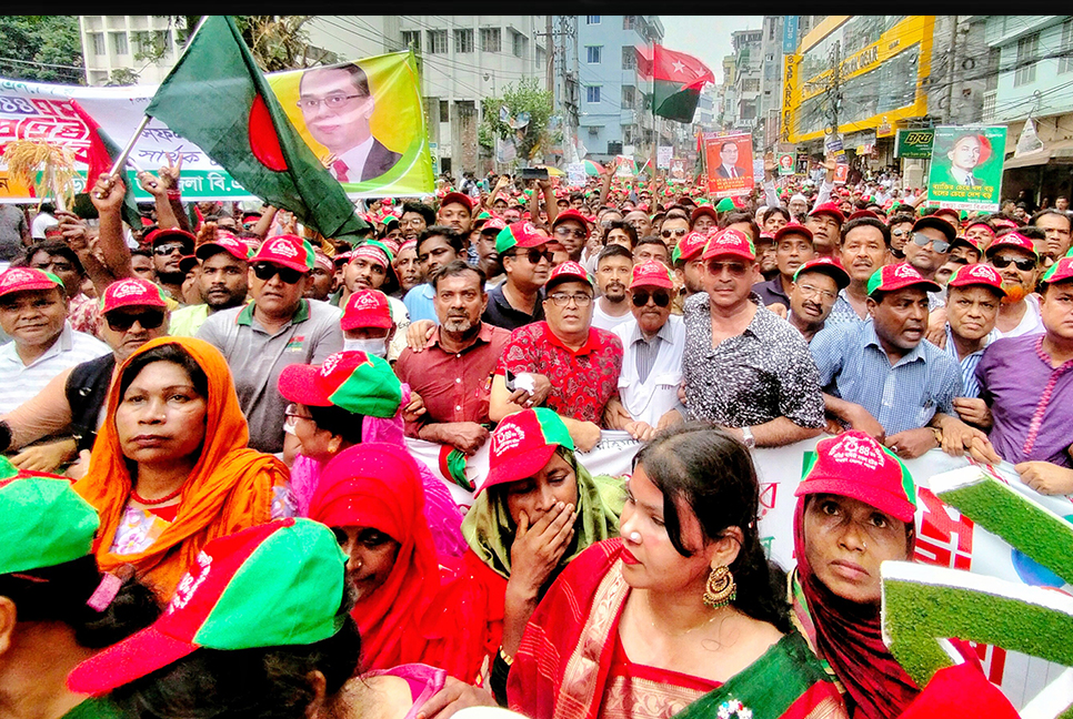 বগুড়ায় বিএনপির প্রতিষ্ঠাবার্ষিকীর কর্মসূচিতে বাধা দেওয়ার অভিযোগ