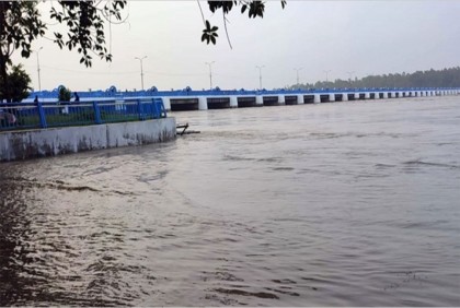৯ ঘণ্টার ব্যবধানে তিস্তার পানি বেড়েছে ৪০ সেন্টিমিটার