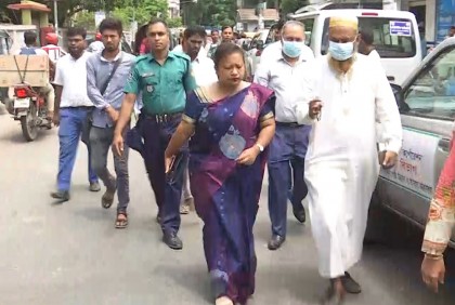 বরিশালে হাসপাতাল-ডায়াগনস্টিক সেন্টারে অভিযান, জরিমানা