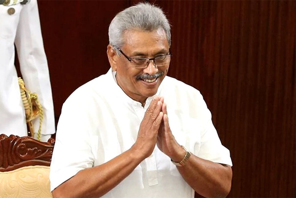 কাল শ্রীলঙ্কায় ফিরতে পারেন গোতাবায়া রাজাপাকসে