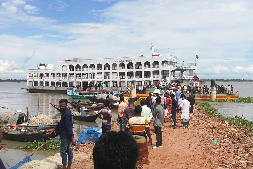 পদ্মা সেতু: ১৫ বছর পর শরণখোলা-ঢাকা লঞ্চ চলাচল শুরু