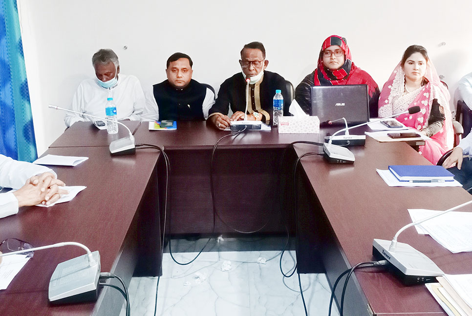 শৈলকূপা উপজেলা পরিষদের মাসিক সমন্বয় কমিটির সভা