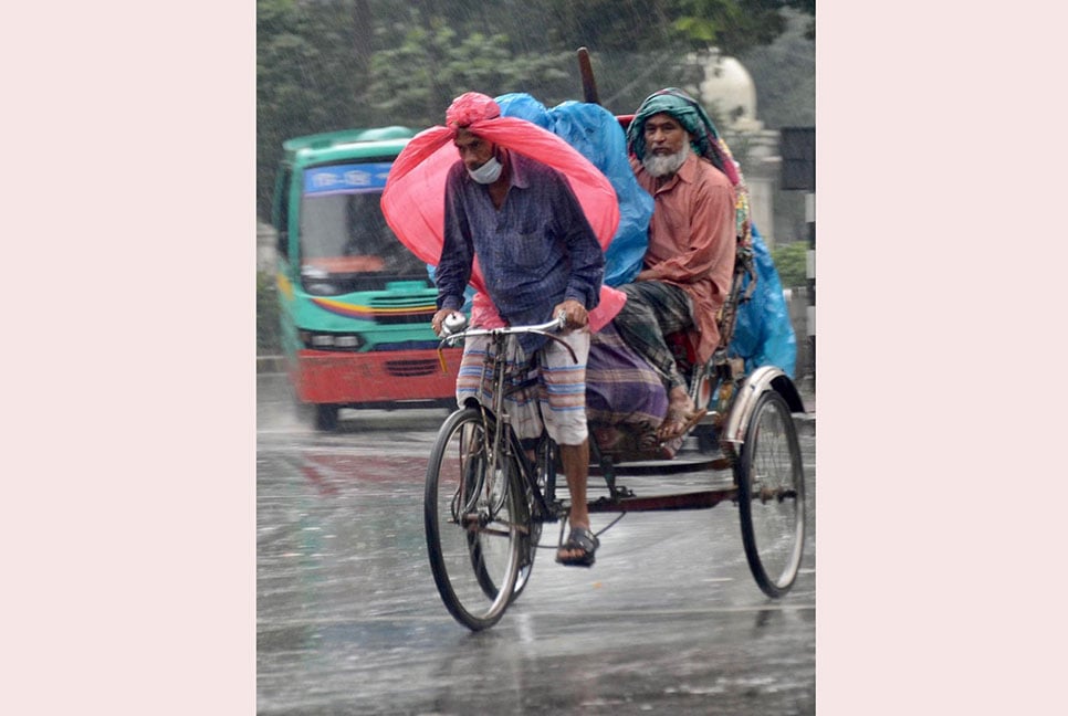 তাপপ্রবাহের পর রাজধানীতে প্রশান্তির বৃষ্টি