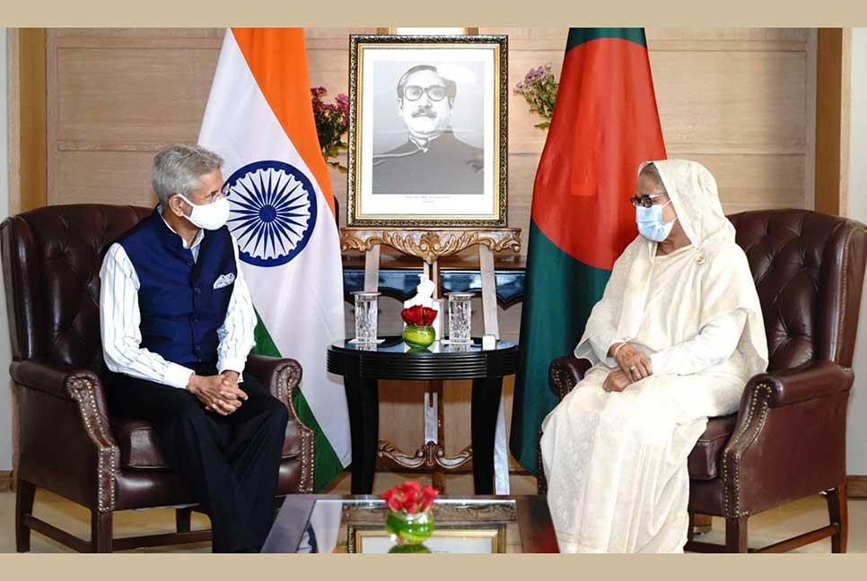 প্রধানমন্ত্রীর সঙ্গে ভারতের পররাষ্ট্রমন্ত্রী জয়শঙ্করের সাক্ষাৎ

