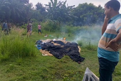 চরভদ্রাসনে ভ্রাম্যমাণ আদালতের অভিযান