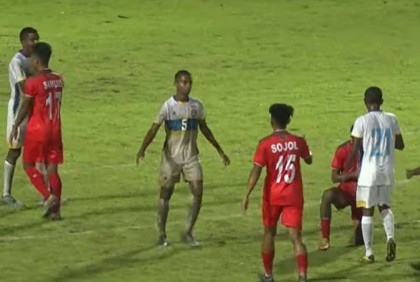 শ্রীলঙ্কাকে ৫-১ গোলে হারিয়েছে লাল-সবুজের কিশোররা

