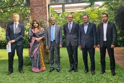ব্রিটিশ হাইকমিশনারের সঙ্গে বিএনপি নেতৃবৃন্দের বৈঠক