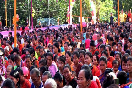 পাহাড়ে মধু পূর্ণিমা উৎসব