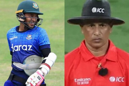 এশিয়া কাপ ফাইনাল: আম্পায়ার মুকুলকে নিয়ে গর্বিত মুশফিক