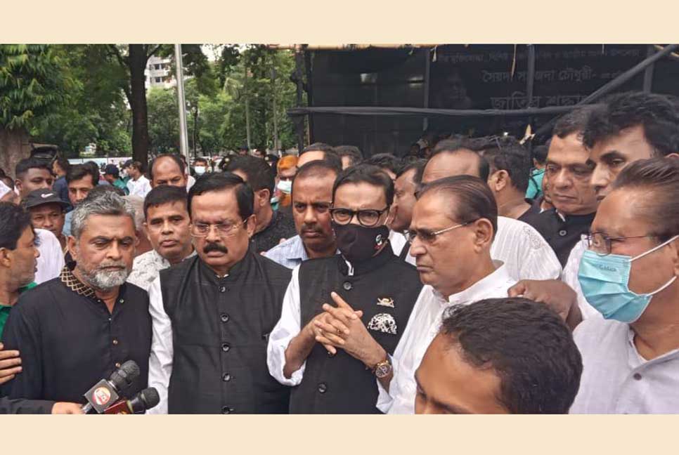 সৈয়দা সাজেদা চৌধুরীর শূন্যতা পূরণ হবার নয় : ওবায়দুল কাদের

