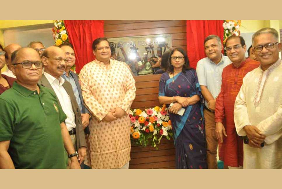 জাতীয় প্রেসক্লাবে শরীর চর্চায় ফিটনেস সেন্টার উদ্বোধন


