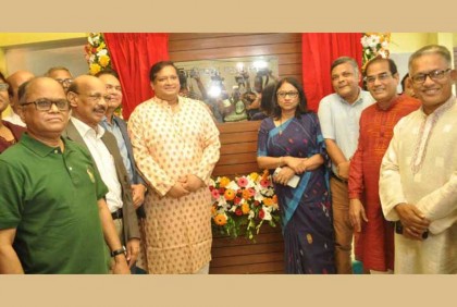 জাতীয় প্রেসক্লাবে শরীর চর্চায় ফিটনেস সেন্টার উদ্বোধন

