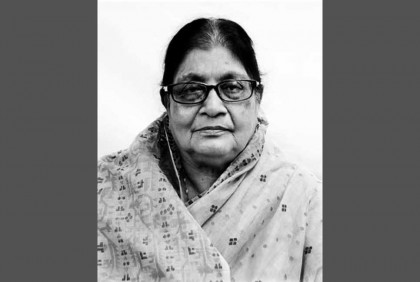 চিরনিদ্রায় শায়িত সাজেদা চৌধুরী

