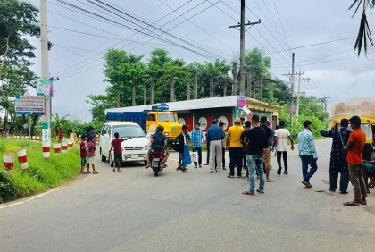 পরিবহন ধর্মঘটে বিপাকে বিশ্বনাথের সাধারণ মানুষ