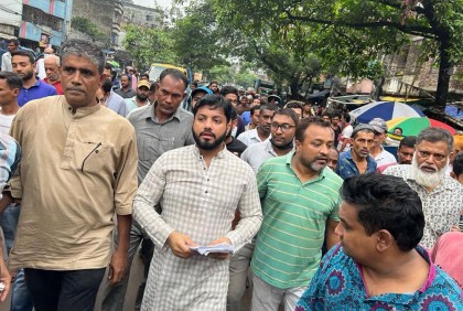 বিএনপি’র সমাবেশ উপলক্ষে রাজধানীতে ইশরাকের জনসংযোগ