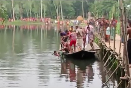 সিরাজগঞ্জে নদীতে নিখোঁজ শিশু শিক্ষার্থীর মরদেহ উদ্ধার