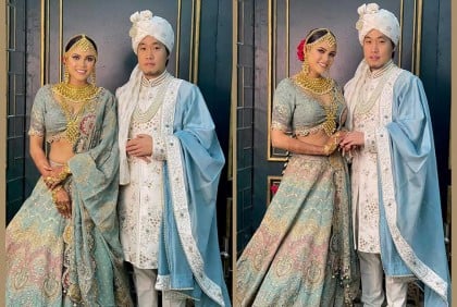 বাংলাদেশি মডেলের প্রেমে কোরিয়ান যুবক, বসলেন বিয়ের পিঁড়িতে

