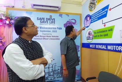 পশ্চিমবঙ্গ: দুর্ঘটনায় দ্রুত পদক্ষেপ নিতে গাড়িতে রাখা হচ্ছে ট্র্যাকিং ডিভাইস