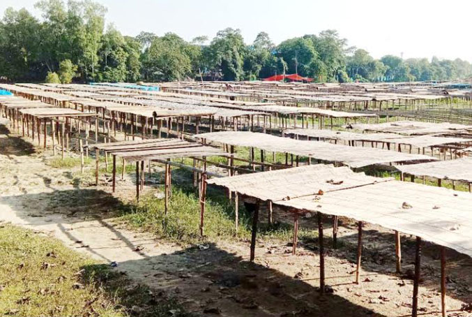 
দেশি প্রজাতির মাছ সংকটে নওগাঁর শুঁটকিপল্লী