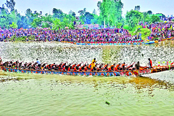 উৎসবের নৌকাবাইচ