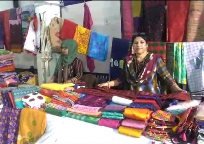 কলকাতায় হস্তশিল্প মেলায় চাহিদার শীর্ষে বাংলাদেশের জামদানি 