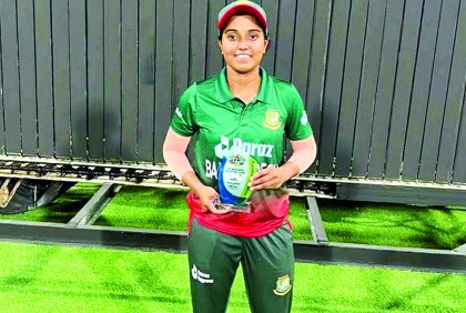 টি-টোয়েন্টি র‍্যাঙ্কিংয়ে জ্যোতি-সালমার উন্নতি