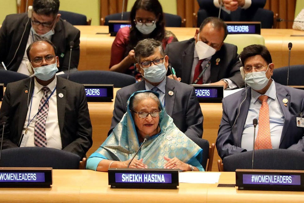 ২০৩০ সালের মধ্যে নারীর অংশগ্রহণ ৫০ শতাংশ নিশ্চিতের লক্ষ্য বাংলাদেশের: প্রধানমন্ত্রী