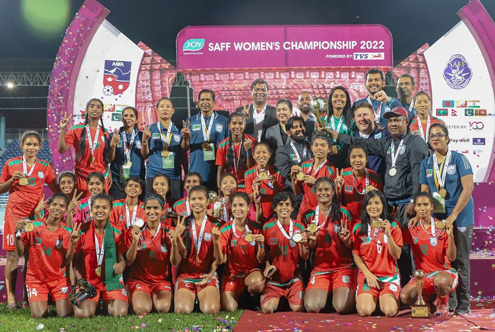 সাফজয়ী নারী দলকে ৫০ লাখ টাকা দিচ্ছে বিসিবি