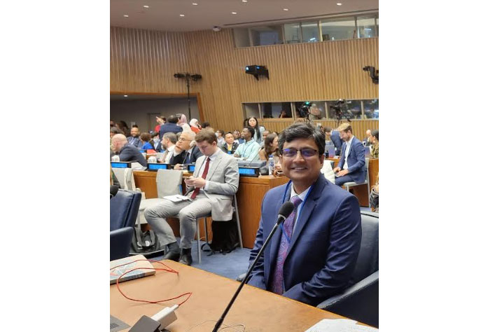 জাতীয় বিশ্ববিদ্যালয়ের উপাচার্যের নিউইয়র্কে 
জাতিসংঘের শিক্ষা সম্মেলনে অংশগ্রহণ