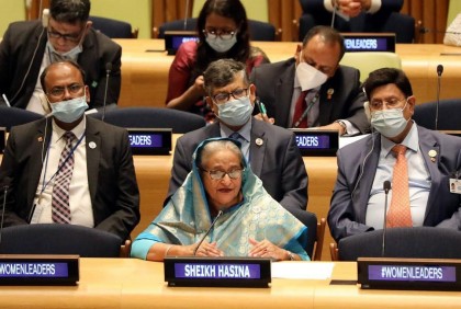 ২০৩০ সালের মধ্যে নারীর অংশগ্রহণ ৫০ শতাংশ নিশ্চিতের লক্ষ্য বাংলাদেশের: প্রধানমন্ত্রী