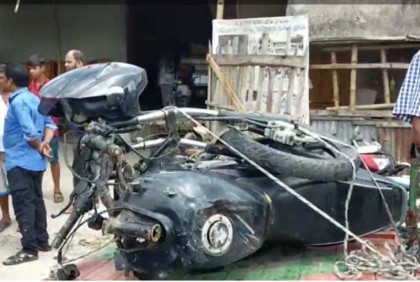 গাংনীতে মোটরসাইকেল দুর্ঘটনায় একজন নিহত