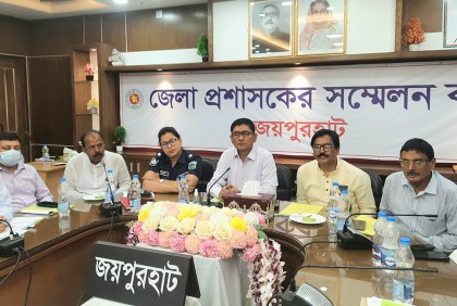 জয়পুরহাটে দুর্গাপূজা উপলক্ষে প্রস্তুতি সভা
