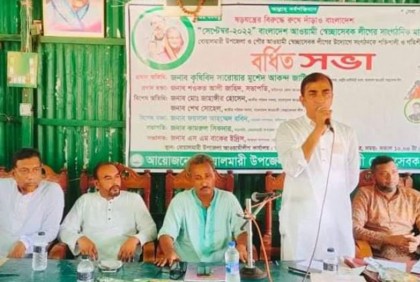 বোয়ালমারীতে স্বেচ্ছাসেবক লীগের বর্ধিত সভা