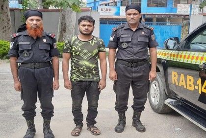 ব্রাহ্মণবাড়িয়ায় মাদক ব্যবসায়ী গ্রেফতার  