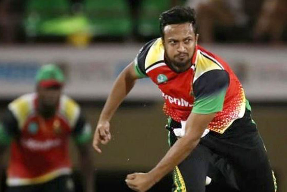 সাকিবের নৈপুণ্যে গায়ানার দুর্দান্ত জয়