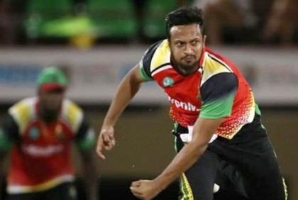 সাকিবের নৈপুণ্যে গায়ানার দুর্দান্ত জয়