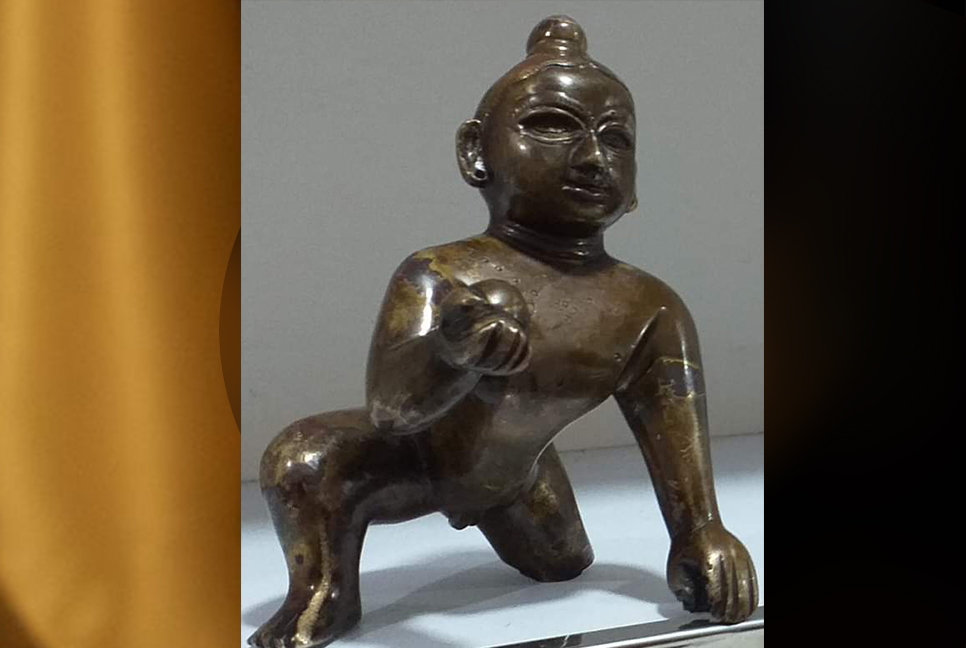করতোয়া থেকে পিতলের মূর্তি উদ্ধার