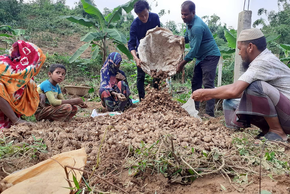 লাল মাটির নিচে 'ধূসর সোনা’