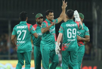 প্রকৃতির উপহারে পয়েন্টের খাতা খুললো বাংলাদেশ লিজেন্ডস