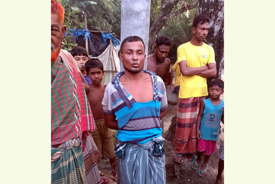 ঘুমন্ত শিশুকে পুকুরে ছুড়ে হত্যা, বাবা গ্রেফতার