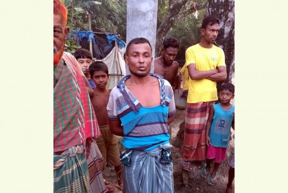 ঘুমন্ত শিশুকে পুকুরে ছুড়ে হত্যা, বাবা গ্রেফতার