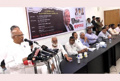 ভোট ডাকাতি করতেই ইভিএম কেনার পাঁয়তারা : খন্দকার মোশাররফ