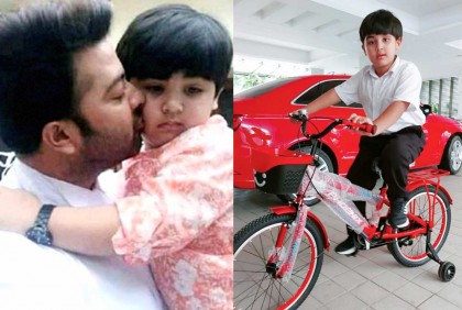 বাবারা শো অফ করে না, দেখিয়ে দেয় : জয়ের জন্মদিনে শাকিব খান