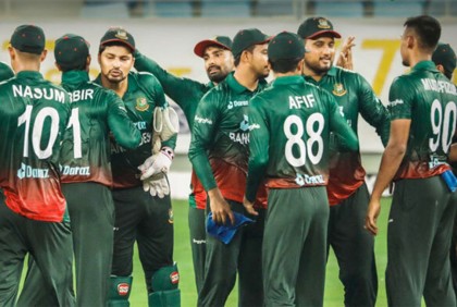 আমিরাতের বিপক্ষে টি-টোয়েন্টি সিরিজ জিতল বাংলাদেশ
