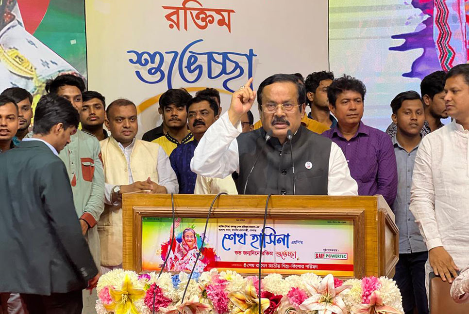 শেখ হাসিনার জন্ম বলেই বাঙালি জাতির গৌরবের ইতিহাসের সৃষ্টি : নানক