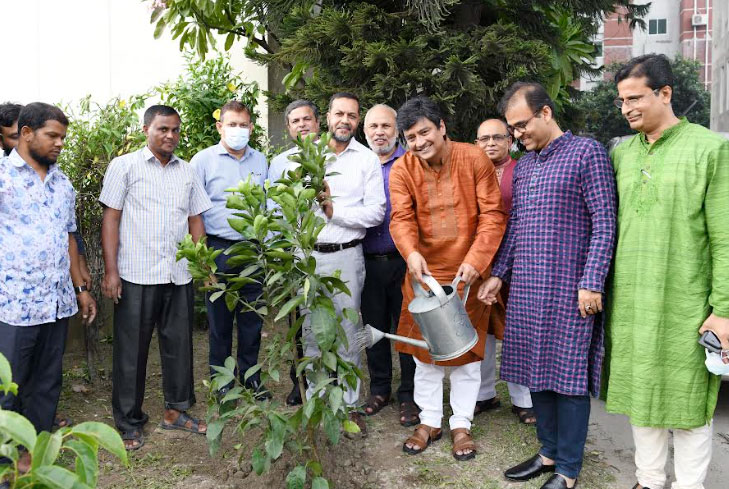 
শেখ হাসিনার জন্মদিন উপলক্ষে জাতীয় বিশ্ববিদ্যালয়ে বৃক্ষরোপণ কর্মসূচি