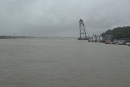 বরিশালের তিন নদীর পানি বিপৎসীমার উপরে