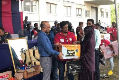 ভাসানচরের রোহিঙ্গারা পেল 
জীবিকা নির্বাহের সামগ্রী 